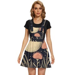 Flowers Space Apron Dress