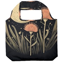 Flowers Space Foldable Grocery Recycle Bag