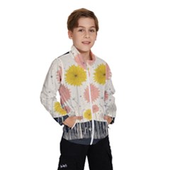 Space Flowers Universe Galaxy Kids  Windbreaker