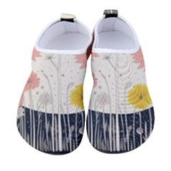 Space Flowers Universe Galaxy Men s Sock-style Water Shoes