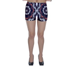 Mandala Design Pattern Skinny Shorts