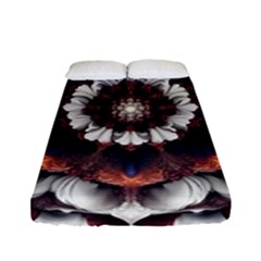 Mandala Design Pattern Fitted Sheet (full/ Double Size)