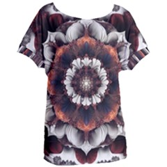 Mandala Design Pattern Women s Oversized T-shirt