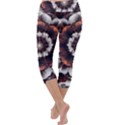 Mandala Design Pattern Capri Yoga Leggings View4