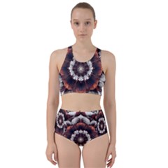 Mandala Design Pattern Racer Back Bikini Set