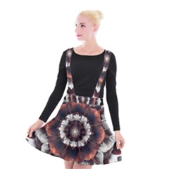 Mandala Design Pattern Suspender Skater Skirt