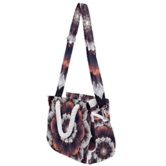 Mandala Design Pattern Rope Handles Shoulder Strap Bag