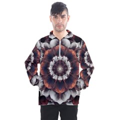 Mandala Design Pattern Men s Half Zip Pullover