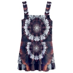 Mandala Design Pattern Kids  Layered Skirt Swimsuit