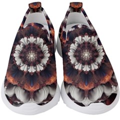 Mandala Design Pattern Kids  Slip On Sneakers