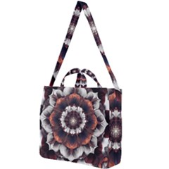 Mandala Design Pattern Square Shoulder Tote Bag