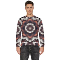 Mandala Design Pattern Men s Fleece Sweatshirt