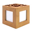 Mandala Design Pattern Wood Photo Frame Cube View1