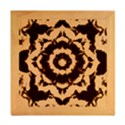 Mandala Design Pattern Wood Photo Frame Cube View2