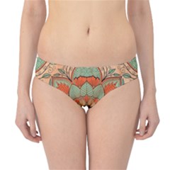 Mandala Floral Decorative Flower Hipster Bikini Bottoms