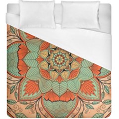 Mandala Floral Decorative Flower Duvet Cover (king Size)