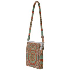 Mandala Floral Decorative Flower Multi Function Travel Bag