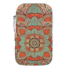 Mandala Floral Decorative Flower Waist Pouch (small)