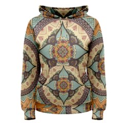 Mandala Floral Decorative Flower Women s Pullover Hoodie