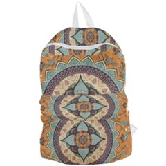 Mandala Floral Decorative Flower Foldable Lightweight Backpack