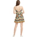 Mandala Floral Decorative Flower Summer Frill Dress View2