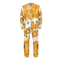 Bee Honey Honeycomb Hexagon Onepiece Jumpsuit (kids)