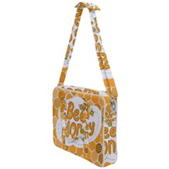 Bee Honey Honeycomb Hexagon Cross Body Office Bag