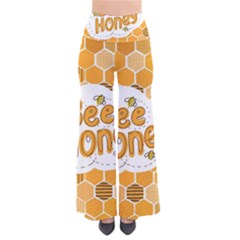 Bee Honey Honeycomb Hexagon So Vintage Palazzo Pants