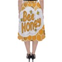 Bee Honey Honeycomb Hexagon Classic Midi Skirt View2