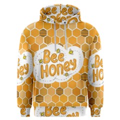 Bee Honey Honeycomb Hexagon Men s Overhead Hoodie by Maspions