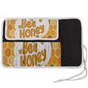 Bee Honey Honeycomb Hexagon Pen Storage Case (L) View2