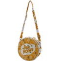 Bee Honey Honeycomb Hexagon Crossbody Circle Bag View1