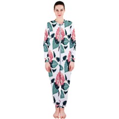 Flowers Hydrangeas Onepiece Jumpsuit (ladies)