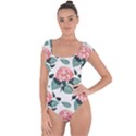 Flowers Hydrangeas Short Sleeve Leotard  View1