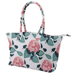 Flowers Hydrangeas Canvas Shoulder Bag