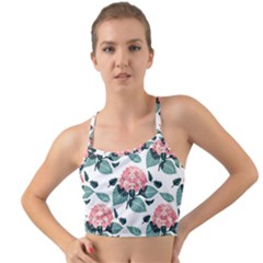 Flowers Hydrangeas Mini Tank Bikini Top