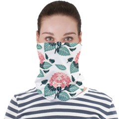 Flowers Hydrangeas Face Seamless Bandana (adult)