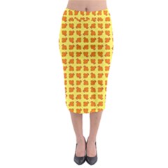 Pattern Shorts Watermelon Design Midi Pencil Skirt by Maspions