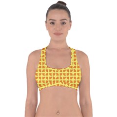 Pattern Shorts Watermelon Design Cross Back Hipster Bikini Top 