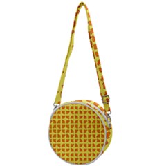 Pattern Shorts Watermelon Design Crossbody Circle Bag