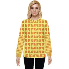 Pattern Shorts Watermelon Design Hidden Pocket Sweatshirt