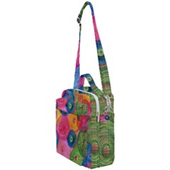 Colorful Abstract Patterns Crossbody Day Bag