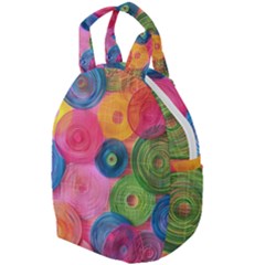 Colorful Abstract Patterns Travel Backpack