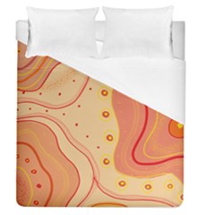 Lines Abstract Colourful Design Duvet Cover (queen Size) by Maspions