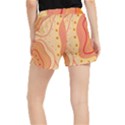 Lines Abstract Colourful Design Women s Runner Shorts View2