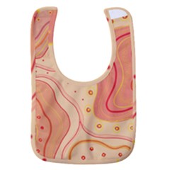 Lines Abstract Colourful Design Baby Bib