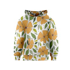 Flower Petal Plant Leaves Kids  Pullover Hoodie