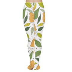 Flower Petal Plant Leaves Tights