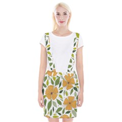 Flower Petal Plant Leaves Braces Suspender Skirt