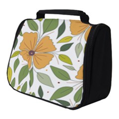 Flower Petal Plant Leaves Full Print Travel Pouch (small)